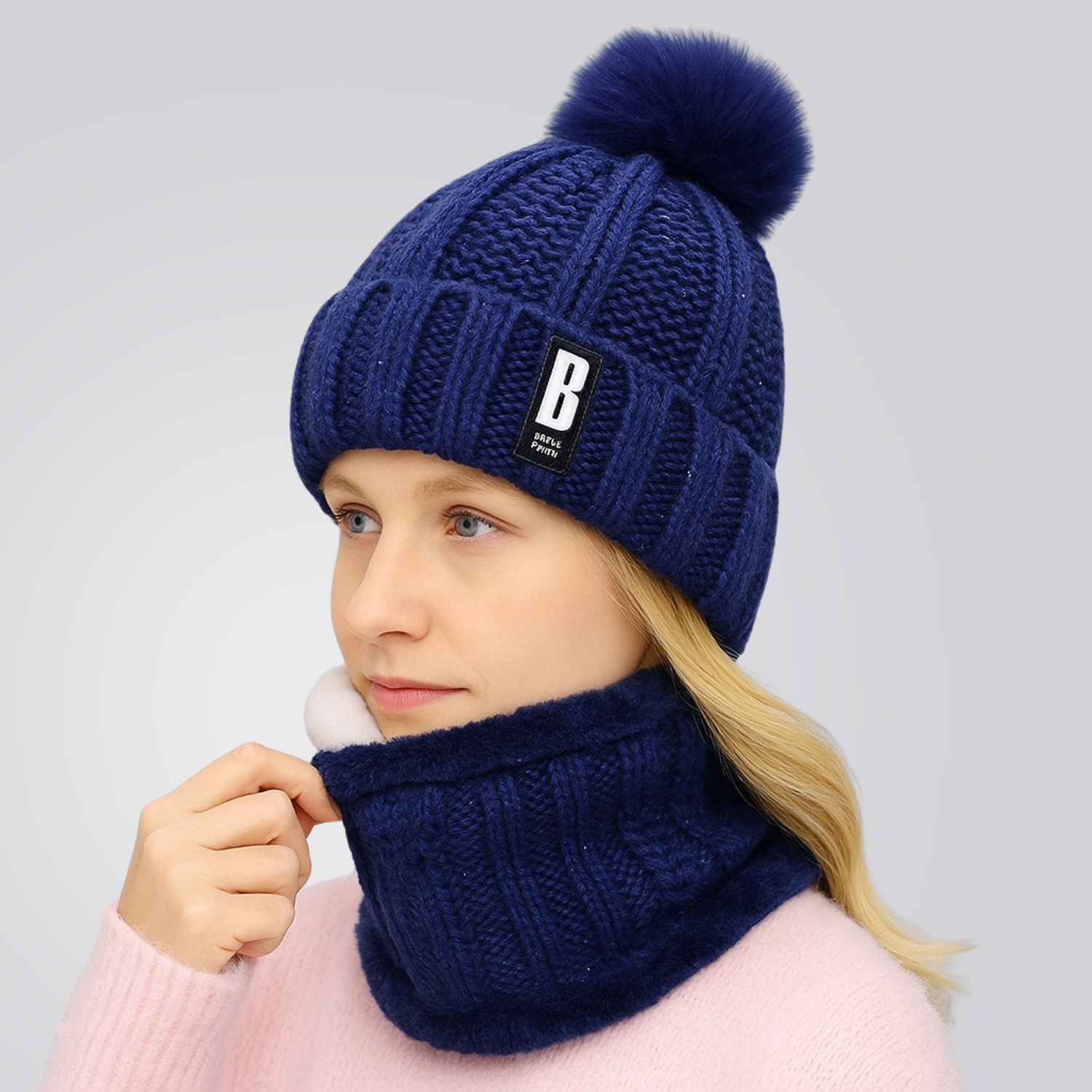 Gorro e Protetor de Pescoço Feminino WinterShield