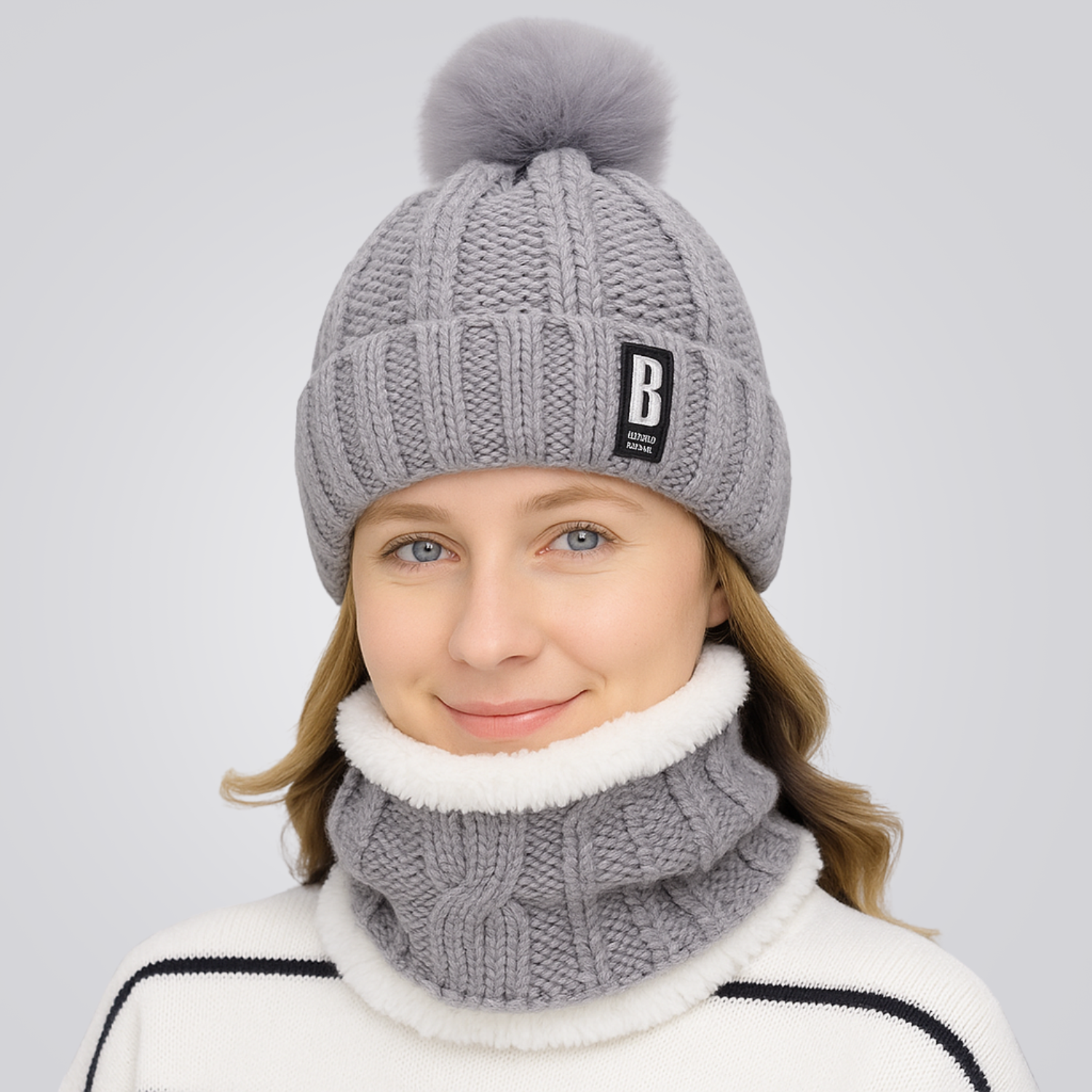 Gorro e Protetor de Pescoço Feminino WinterShield