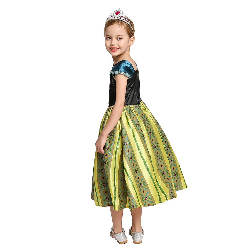 Fantasia Infantil Princesa Anna Frozen