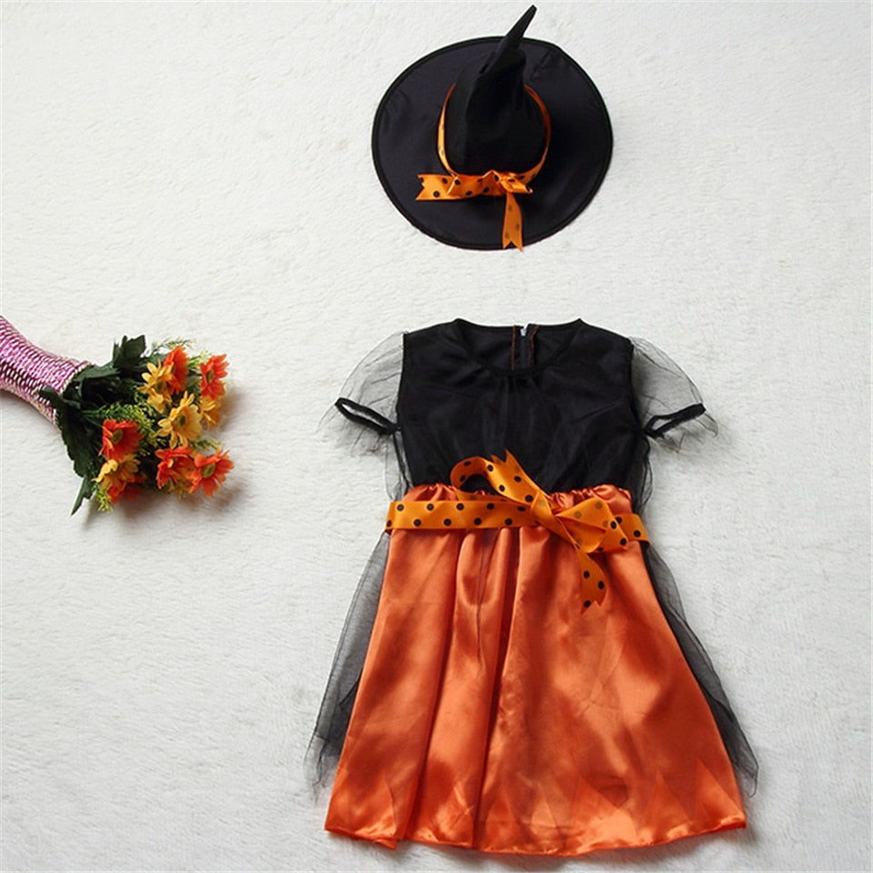 Fantasia Infantil Bruxinha Halloween