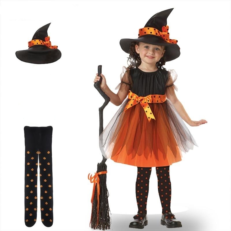 Fantasia Infantil Bruxinha Halloween