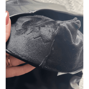 Calça Legging Couro Feminina Peluciada Cintura Alta