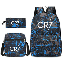 Kit Mochila Escolar Cristiano Ronaldo