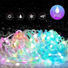 Pisca Pisca Inteligente Multicores Impermeável de Natal