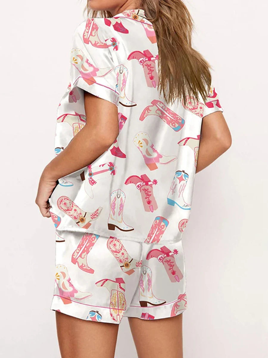 Pijama Feminino Americano Curto - West