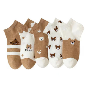 Meias Bear - Pacote 5 Pares