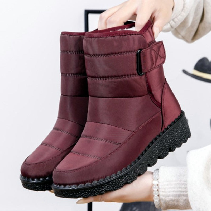 Bota de Inverno Impermeável Térmica - Confort