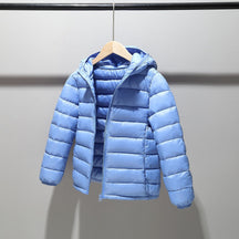Jaqueta Infantil Puffer com Capuz Unissex