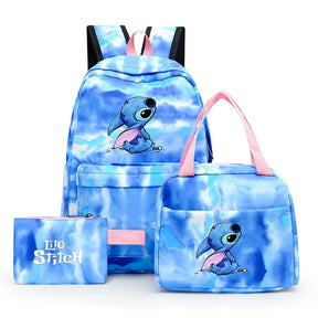 Kit Escolar Mochila e Lancheira - Lilo e Stitch