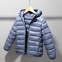 Jaqueta Infantil Puffer com Capuz Unissex