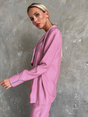 Pijama Feminino Americano  Longo - Silk
