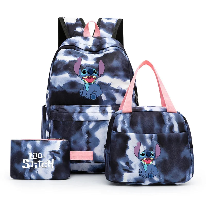 Kit Escolar Mochila e Lancheira - Lilo e Stitch