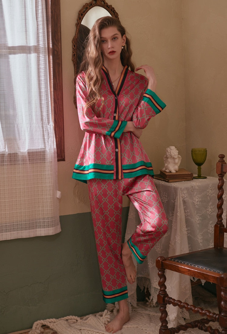 Pijama Feminino Americano Longo - Quid