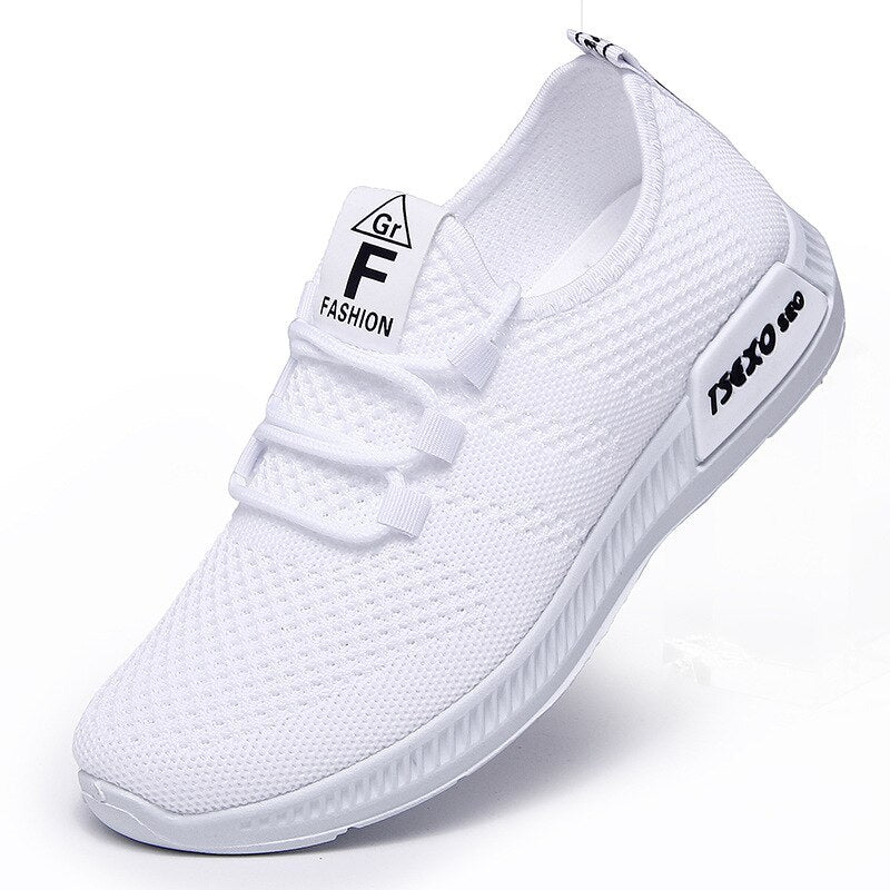 Tênis Casual Tenis Branco Com Amortecedor Feminino Tênis Esportivo