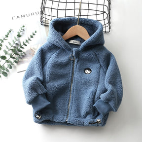 Jaqueta Infantil Fleece com Capuz