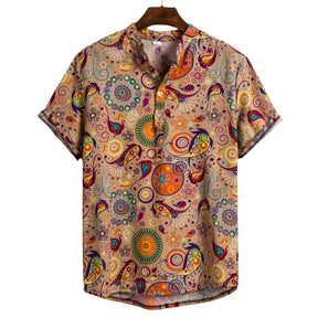 Camisa Masculina Estampada Floral