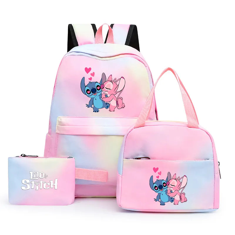 Kit Escolar Mochila e Lancheira - Lilo e Stitch