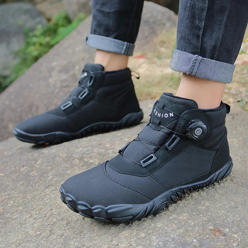 Bota de Inverno Unissex Cadarço Automático