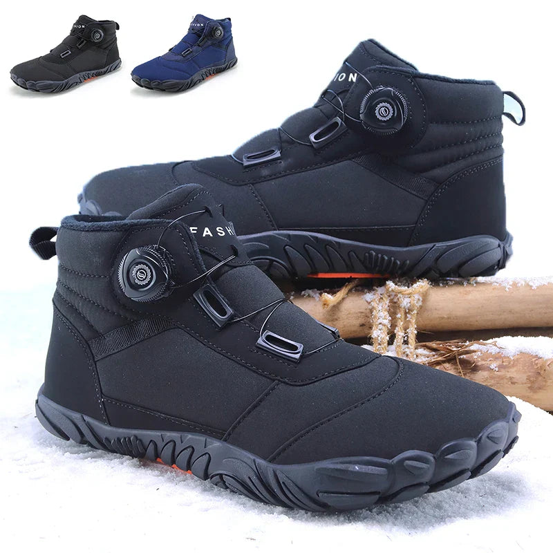 Bota de Inverno Unissex Cadarço Automático