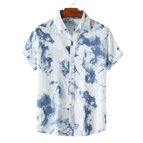 Camisa Masculina Casual Fresca