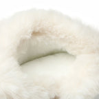 Bota Feminina Impermeável de Cadarço com Plataforma Para Inverno