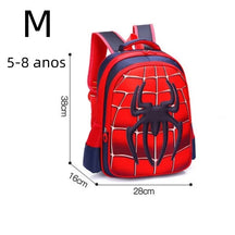 Mochila Infantil Escolar Homem-Aranha