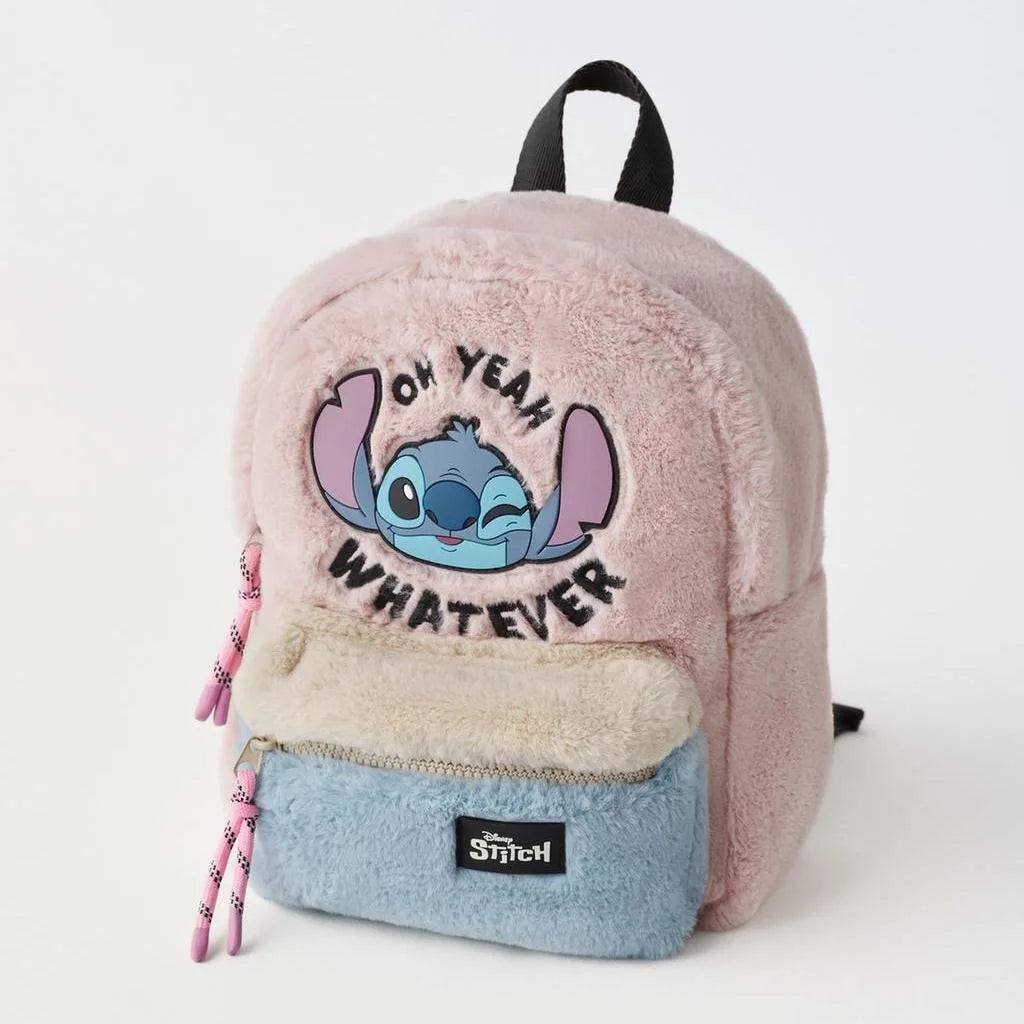 Mochila Infantil Escolar Stitch