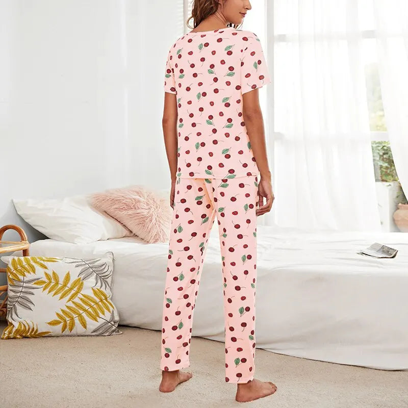 Pijama Feminino Longo - Cherry