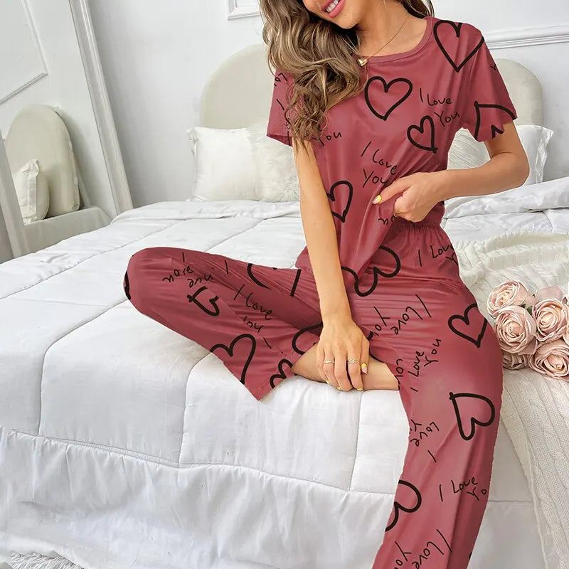 Pijama Feminino Longo - Love