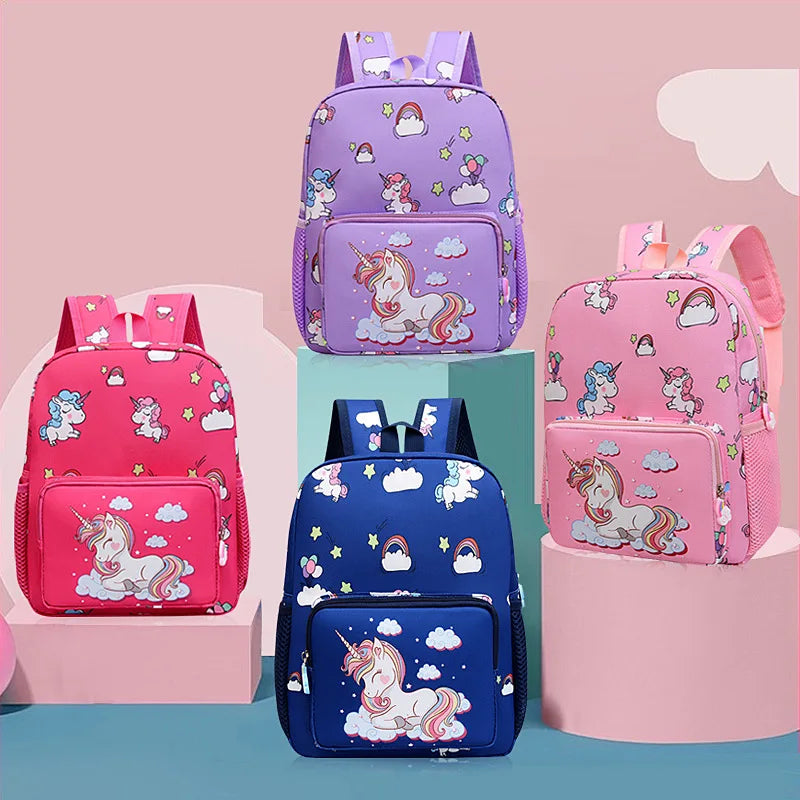 Mochila Infantil Escolar Unicórnio