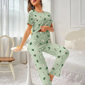 Pijama Feminino Longo - Green