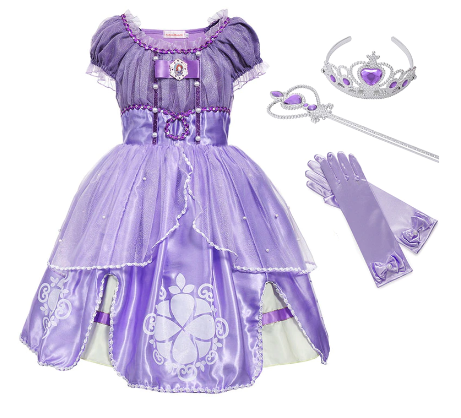 Fantasia Infantil Princesinha Sofia