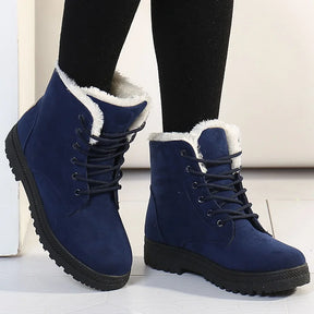 Bota Feminina Para Inverno Confortável Forro de Algodão