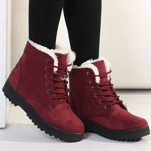 Bota Feminina Para Inverno Confortável Forro de Algodão