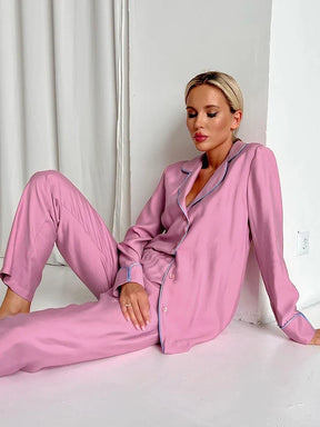 Pijama Feminino Americano  Longo - Silk