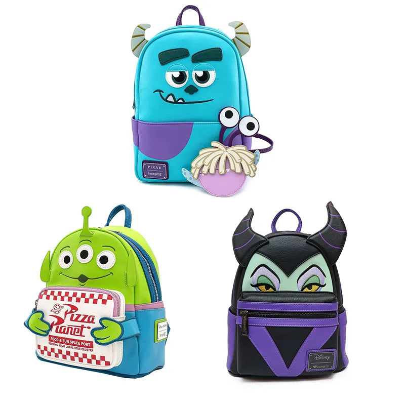 Mochila Infantil Escolar Monstros SA