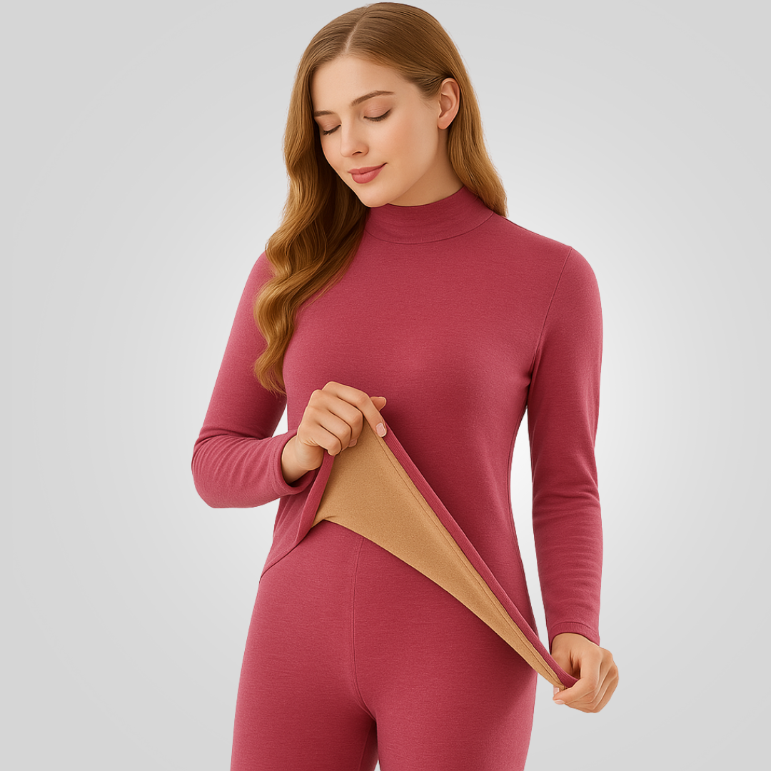 Kit Segunda Pele Térmica Feminina - Blusa + Calça