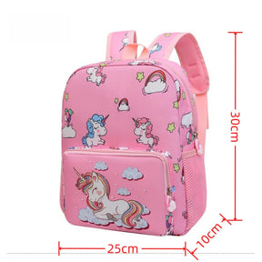 Mochila Infantil Escolar Unicórnio