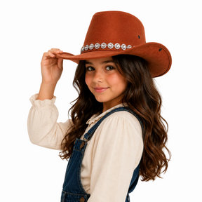 Chapéu Cowgirl Boiadeira Infantil