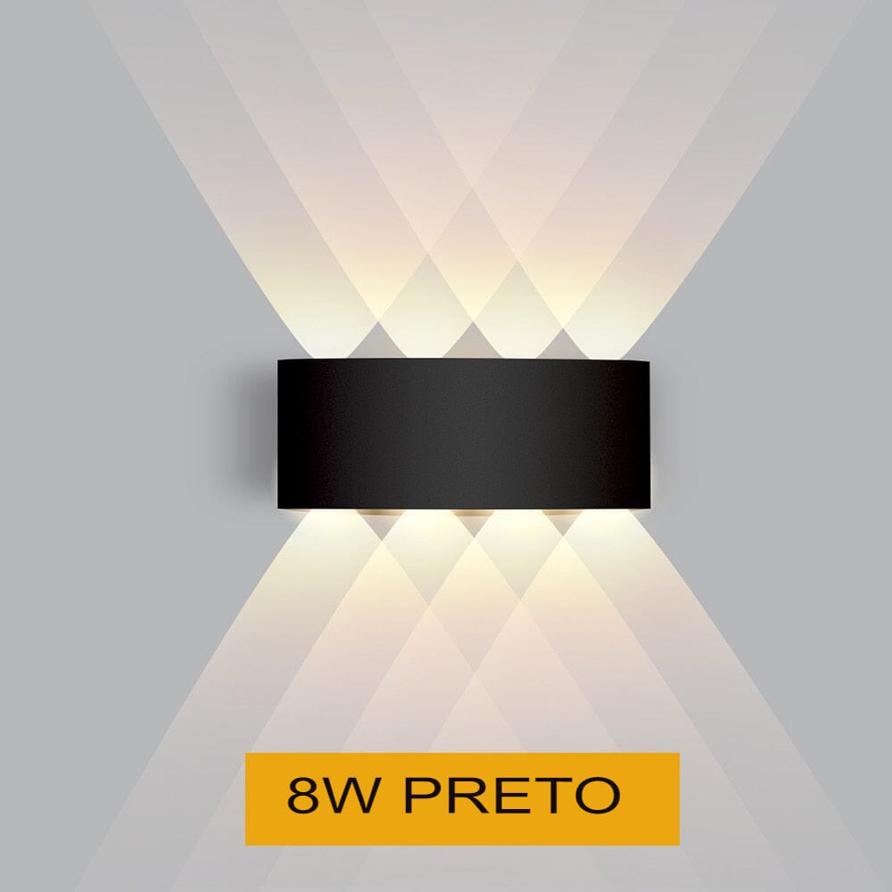 Arandela Externa de Parede em LED à Prova D'água