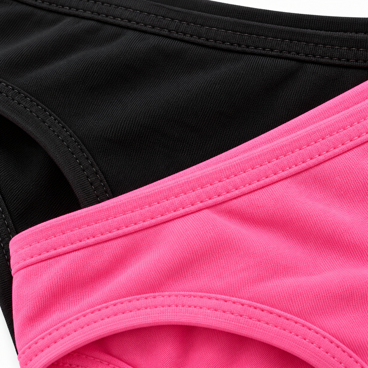 Kit 10 Calcinhas Tanga Em Algodão Lisas