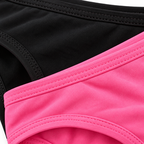 Kit 10 Calcinhas Tanga Em Algodão Lisas
