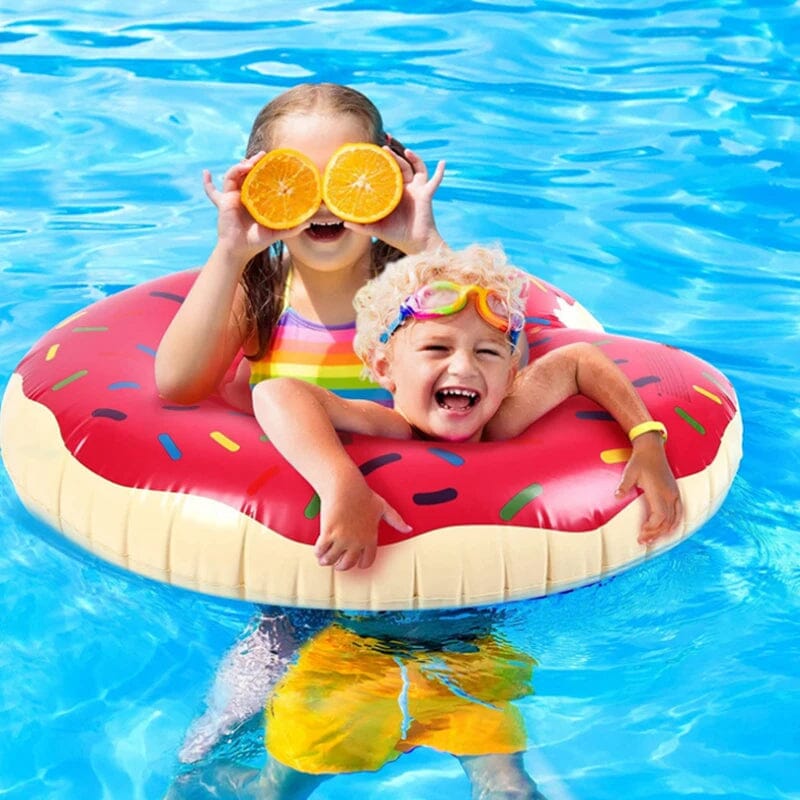 Boia de Piscina Donuts Inflável