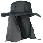 Chapéu Pescador Australiano com Proteção Pescoço