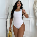 Kit 2 Body Feminino Suplex Regata Duplo Premium