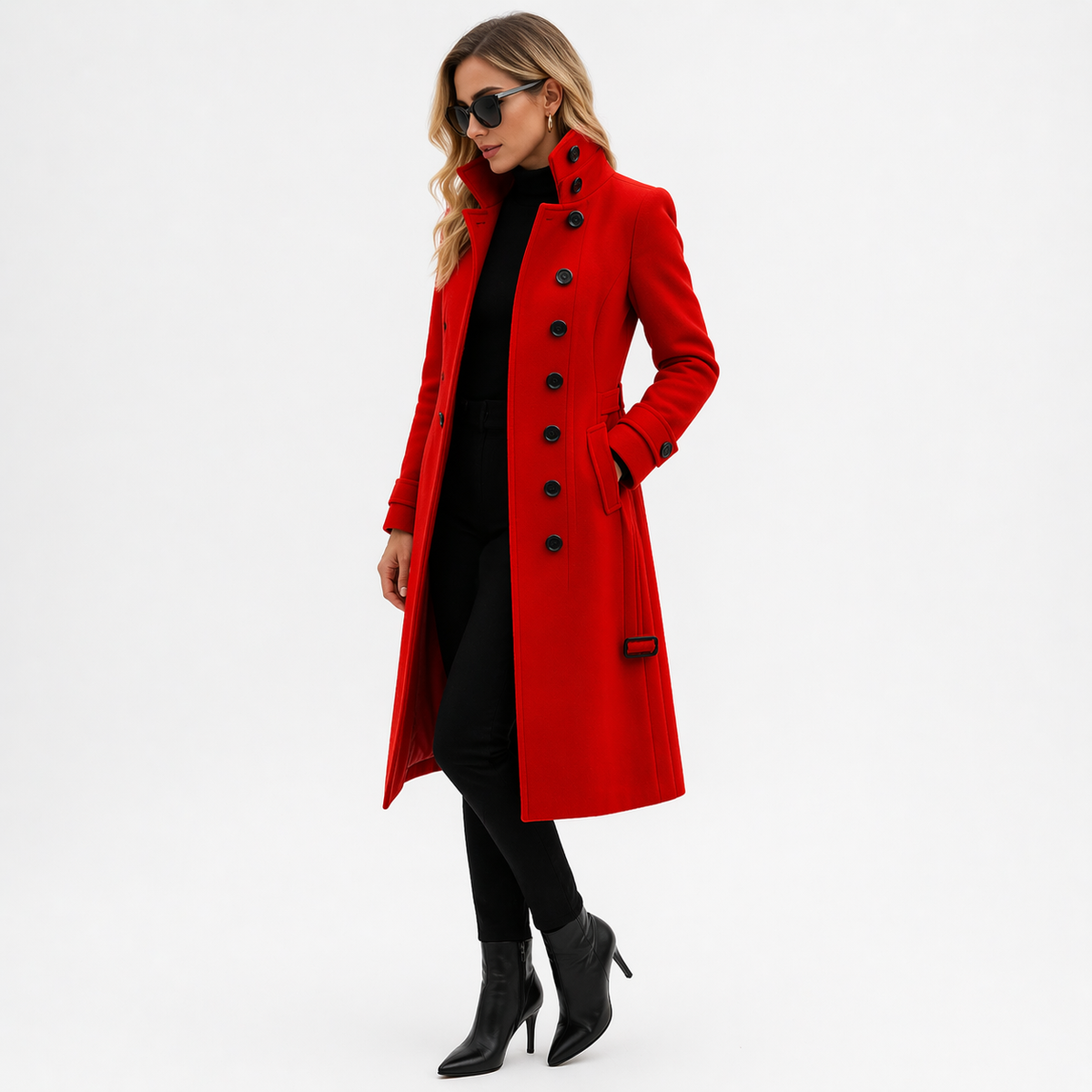 Casaco Feminino de Lã Batida Alelí