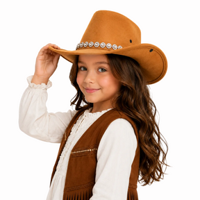 Chapéu Cowgirl Boiadeira Infantil