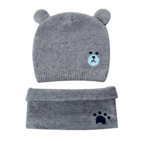 Gorro e Cachecol Bichinho - 1 a 3 Anos