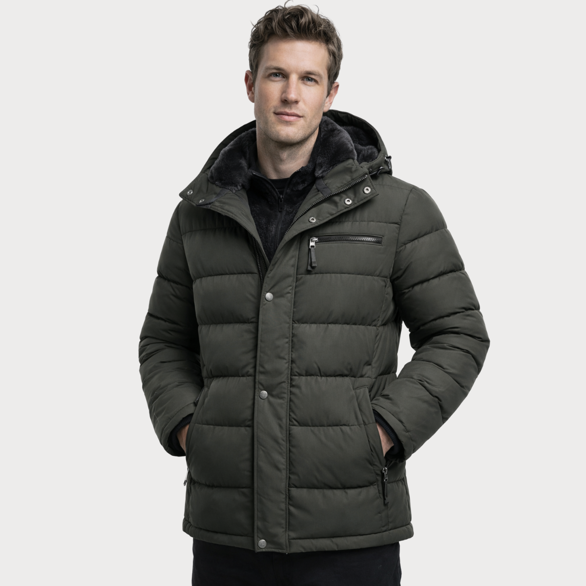 Jaqueta Masculina Forrada OverCoat