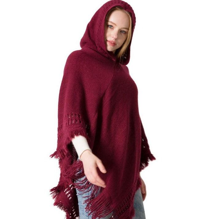 Poncho Feminino com Capuz - Frosty